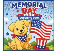 Memorial Day Coloring Book for Kids: Easy Bold Line Art with Patriotic Designs & US History Theme for Ages 3-8