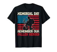 Memorial Day Recuerda a Nuestros héroes caídos Camiseta