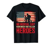 Memorial Day Recuerda a Nuestros héroes caídos Camiseta
