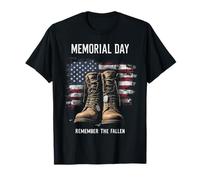 Memorial Day Remember the Fallen Camiseta