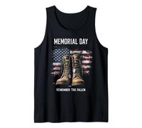 Memorial Day Remember the Fallen Camiseta sin Mangas