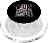 Memorial Day Remember The Fallen Veteran Militar Vintage PopSockets PopGrip para MagSafe