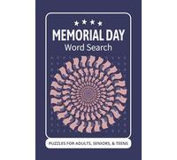 Memorial Day Word Search Book