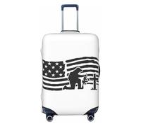 Memorial Day1 Fundas de equipaje de viaje - Fundas protectoras elásticas para maletas de 18 a 32 pulgadas, Negro -, X-large