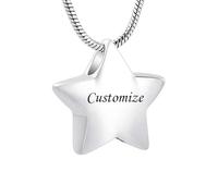 memorial jewelry Joyería de cremación para cenizas perla urna collar joyería ceniza titular para mujeres cenizas Keepsake (Customize)