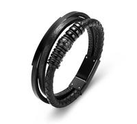 memorial jewelry Urna pulsera de cuero para cenizas para mujeres hombres conmemorativos brazalete brazalete trenzado