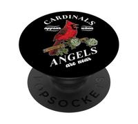 Memorial Pájaro Cardenal Rojo Aparece Los ángeles están PopSockets PopGrip Adhesivo