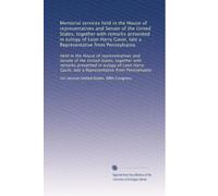 Memorial services held in the House of representatives and Senate of the United States, together with remarks presented in eulogy of Leon Harry Gavin, late a Representative from Pennsylvania