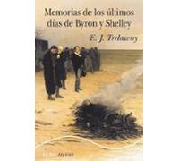 Memorias De Los Últimos Días De Byron Y Shelley