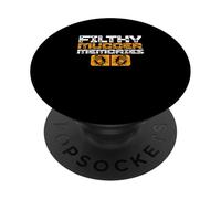 Memorias sucias para Corredores de Barro Mudding Trail Runner PopSockets PopGrip Adhesivo