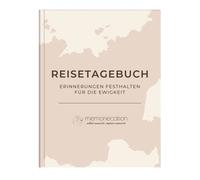 memoriecation® Diario de viaje para rellenar: nuestro diario de viaje es tu diario inspirador para vacaciones, viajes por el mundo o viajes por la ciudad. Regalo de viaje perfecto para trotamundos,