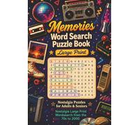 Memories Word Search Puzzle Book | Can you do it ?: A nostalgic puzzle book for adults and seniors from the 70's to 2000 | A nice gift for all puzzle ... and relax, to train and test your memories