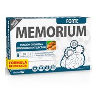Memorium Forte con ashwagandha KSM-66, 30 ampollas, DietMed | Rendimiento mental - Ashwagandha KSM-66 - Jalea real - Aspartato de arginina - Vitaminas B y C