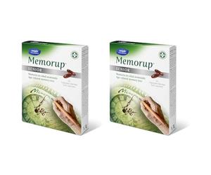 MEMORUP ® Senior | Con DHA + Fosfatidilcolina + Coenzima Q10 + Vitamina B5 | Memoria en edad avanzada | 30 Cápsulas | (Paquete de 2)