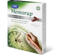 MEMORUP ® Senior | Con DHA + Fosfatidilcolina + Coenzima Q10 + Vitamina B5 | Memoria en edad avanzada | 30 Cápsulas |