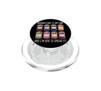 Memory Care Is My Jam and Im Here To Spread It Demencia PopSockets PopGrip para MagSafe