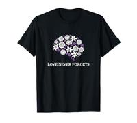 Memory Care, partidario de la concienciación sobre el Alzheimer Love Never Forgets Camiseta