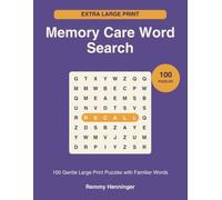 Memory Care Word Search: 100 Gentle Large Print Puzzles with Familiar Words