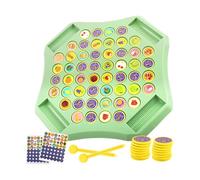Memory Chess Game, Animal Matching Game Chess Board, Engaging Pattern Learning Activities Puzzle For Desktop Home Picnic Office Party Practice Preschool Kindergarten Kids Boys Girls
