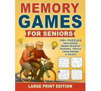 Memory Games For Seniors: A Fun Variety of Word Games, Sudoku, Mazes & More