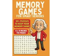 Memory Games for Smart Seniors: Word Search Puzzle Activity Book to Increase Cognitive Abilities Perfect Retirement Gift for Men and Women