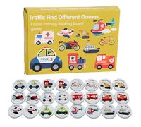 Memory Matching Game - Juego de mesa para niños pequeños, juguetes educativos de actividad cognitiva, tarjetas de entrenamiento cerebral, juego de desarrollo de aprendizaje temprano |