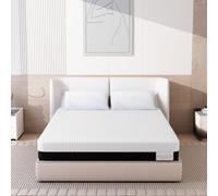 Memory Matratzen Colchónes 120 x 200 cm, Espuma Viscoelástica en Gel, Suave y Transpirable, con Funda Extraíble y Lavable, Firmeza Media, Alivio del Dolor de Espalda, Sin Olor (20CM, 120X200CM)