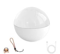 Memory Orb Lamp,2.7" Memory Sphere Lamp Video,Personalized Uploadable Videos & Photos 3D Video Crystal Ball,Support WiFi Mode, Mobile Phone Transmission of Videos and Pictures (White)