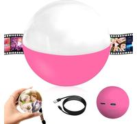 Memory Orb - Reproductor de video de bola de cristal de 2.7 pulgadas, pantalla de memoria digital personalizada para fotos y videos cargables, imágenes inmersivas 3D, recargable por USB-C, regalo de