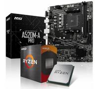 Memory PC Bundle Ryzen 7 - Kit de actualización (procesador 5700X 8X 4,6 GHz, 8 GB DDR4, A520M-A Pro Placa Base Completamente montada, Incluye actualización BIOS y Control de Funciones)