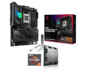 Memory PC Kit de mejora de PC Ryzen 7 7700X 8X 4.5 GHz, 32 GB DDR5, ASUS ROG Strix X670-F Gaming WiFi, be quiet! Pure Rock Slim 2, Completamente ensamblado y probado