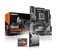 Memory PC Ryzen 7 7800X3D 8X 5.0 GHz Procesador 32GB DDR5, GIGABYTE B650 Gaming X AX WiFi placa base (ensamblada con BIOS Update + control de funciones)