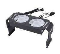 Memory RAM RAM FOLADER Agentes Argb para DDR DDR2 DDR3 DDR4 DDR5, 1000-4500RPM 5V 3 Pin Efecto de Luz Sincrónico Argb, 149 X 75 X 60 Mm, Snap On Design para una Fácil Instalación