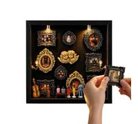 Memory Shadow Case, Easy Installation Frame, Crafting Ornament Display, Reliable Mini Keepsake Holder, Strong Decorative Fixture, Practical Supply for Birthday Housewarming