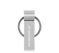 Memory Stick Lindo Pen Drives portáti Flash Drive 32 GB USB 2.0 Llavero de Metal del Disco de U Unidad de Almacenamiento de Datos Flash Pen Disk (Color : Grey)