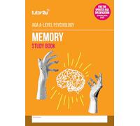 Memory Study Book for AQA A-Level Psychology 2025 Edition