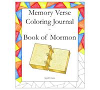 Memory Verse Coloring Journal: Book of Mormon