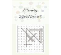 Memory Word Search Book: Memory Word Search: Fun & Brain-Boosting Puzzles for Seniors, Adults, and Memory Care. Improve Focus, Recall, and Cognitive Health