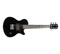 Memphis | Guitarra Eléctrica Infantil 19LPB | Mini guitarra Tipo Les Paul 34" | Incluye 1 control de volumen y 1 humbucker | Color negro