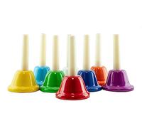 Memphis | Juego de campanas afinadas de colores DP399 | Resorte de golpeo con muelle | C - D - E - F - G - A - B - C