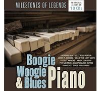 Memphis Slim;Albert Ammons;Jelly Roll Morton;Champion Jack Dupree;Willie “The Lion” Smith;Lux Lewis;Vince Weber;Gottfried Böttger;Axel Zwingenberger - BOOGIE WOOGIE & BLUES PIANO Milestones of legends: 10 Original Albums