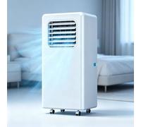 Memykoy Aire Acondicionado portátil, Potente Unidad de 10.000 BTU, Aire Acondicionado sin Unidad Exterior, silencioso, con Ruedas y Mando a Distancia, para la Oficina.
