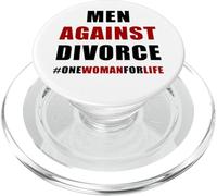 Men Against Divorce - Conservative Men's Pro-Marriage Quote PopSockets PopGrip para MagSafe