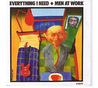 MEN AT WORK - EVERYTHING I NEED 7 INCH (7" VINYL 45) PORTUGUESE CBS 1985