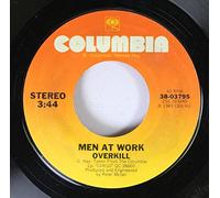 Men At Work - INEZ ANDREWS 45 RPM LOOKING BACK / ON THE BATTLEFIELD