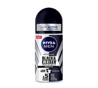 Men Black - White Invisible Desodorante Roll On 50 ml