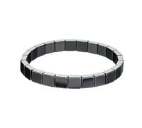 Men Bracelet - Modern Square Cut Design Jewelry, Sleek Protection Style Wrist Accessory, Durable Fashion For | Elegant Workplace Wedding Formal Event Social Gatherings Outdoor Travel Casual And Use