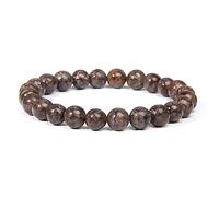 Men Bracelets Natural Energy Tiger Eye Polished 8 mm Lapis Lazuli Beads Bangle Elastic Women
