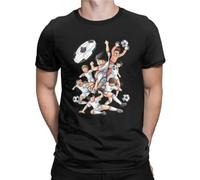 Men Captain Tsubasa Newteam T-Shirt Fashion O-Neck Short Sleeve Shirt Men Cotton Tees Streetwear