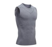 Men Compression Tank Top Sleeveless, Athletic Slim Fit Muscle Shirt Undershirt, Shapewear Vest for Gym Workout Running (#4,M)